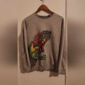 Colourful Lizard Sweater